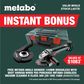 Metabo Cordless Vacuum Cleaner H Class 36V (2x 18V) 10Ah