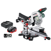 Metabo Cordless Mitre Saw 216mm with Stand 18v 5.5Ah