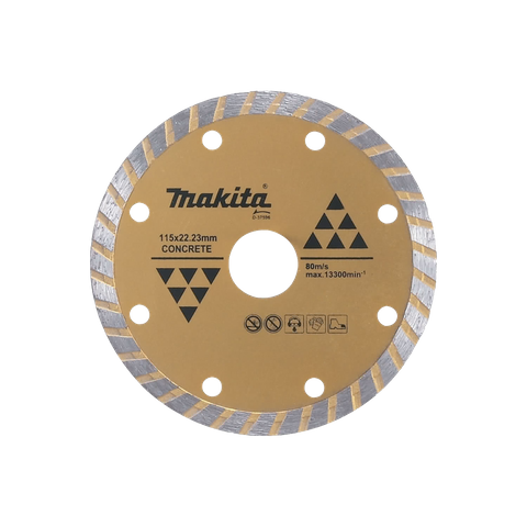 Makita Diamond Cut Off Blade Economy Turbo Rim 230mm