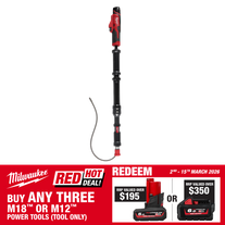 Milwaukee M12 Cordless Trapsnake Urinal Auger 1.2M 12V - Bare Tool