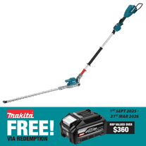Makita XGT Cordless Pole Hedge Trimmer 600mm 40V - Bare Tool