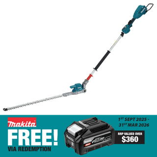Makita XGT Cordless Pole Hedge Trimmer 600mm 40V - Bare Tool