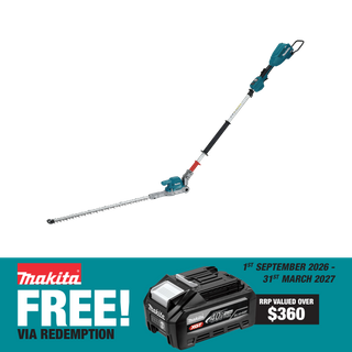Makita XGT Cordless Pole Hedge Trimmer 600mm 40V - Bare Tool
