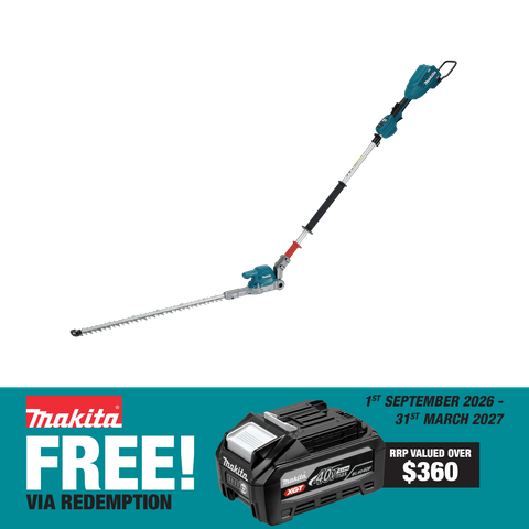 Makita XGT Cordless Pole Hedge Trimmer 600mm 40V - Bare Tool