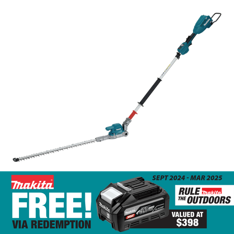 Makita XGT Cordless Pole Hedge Trimmer 600mm 40V - Bare Tool