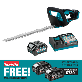 Makita XGT Cordless Hedge Trimmer Brushless 500mm 40V 2.5Ah