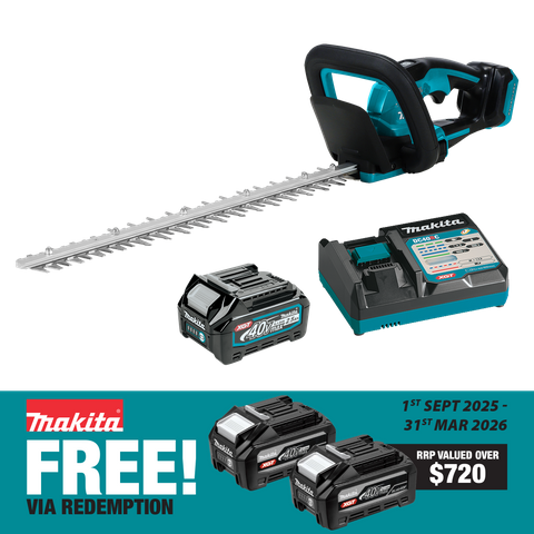 Makita XGT Cordless Hedge Trimmer Brushless 500mm 40V 2.5Ah