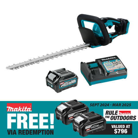 Makita XGT Cordless Hedge Trimmer Brushless 500mm 40V 2.5Ah