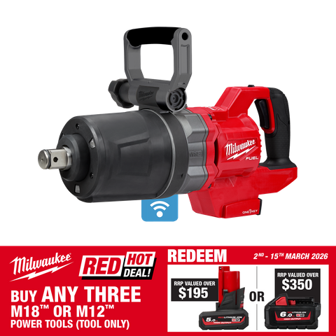 Milwaukee M18 FUEL Impact Wrench D-Handle Short Anvil 1in Dr 18V - Bare Tool