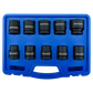 TRUXON 3/4in Dr Imperial Impact Socket Set 10pc