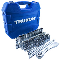 TRUXON 3/8in Dr Metric Socket Set 61pc
