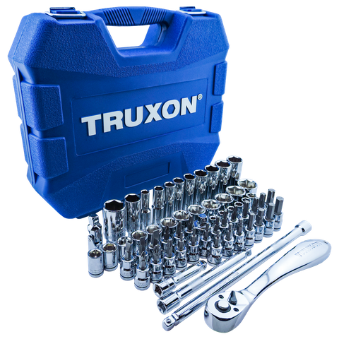 TRUXON 3/8in Dr Metric Socket Set 61pc