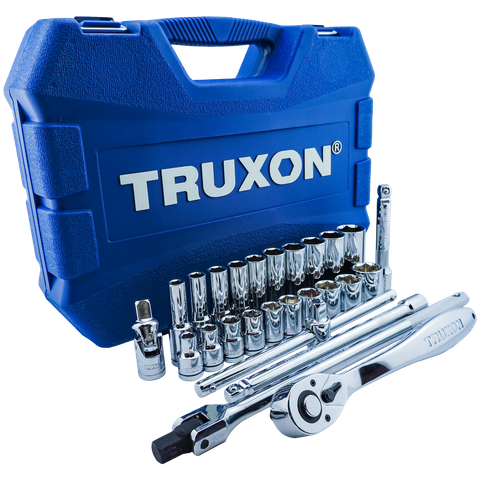 TRUXON 1/2in Dr Imperial Socket Set 26pc