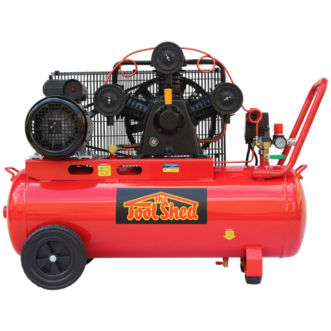 ToolShed Air Compressor Belt Drive 4HP 70 Litre Continuous