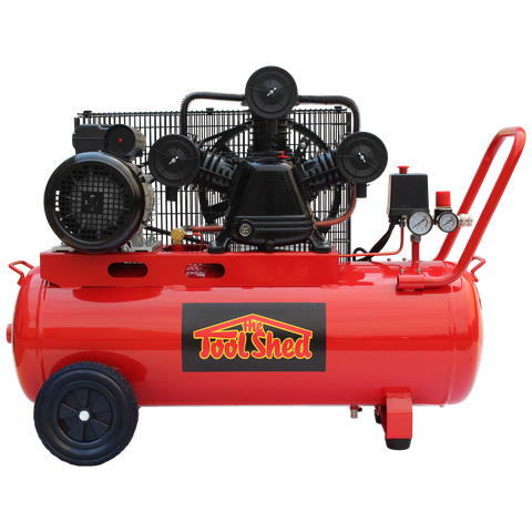 ToolShed Air Compressor Belt Drive 4HP 70 Litre