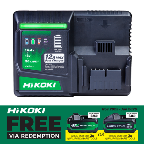 HiKOKI MultiVolt Fast Charger 18/36V 12Amp
