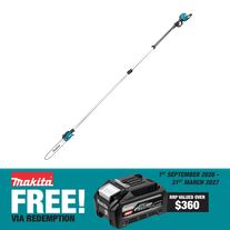 Makita XGT Cordless Telescopic Polesaw Brushless 40V - Bare Tool