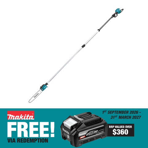 Makita XGT Cordless Telescopic Polesaw Brushless 40V - Bare Tool