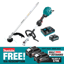 Makita XGT Cordless Power Head Brushless Split Shaft with Line trimmer 40V 4Ah