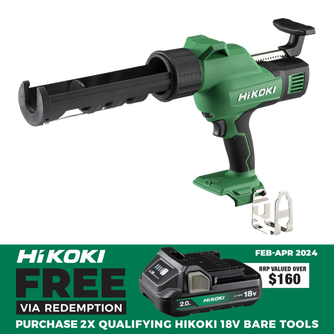 HiKOKI Cordless Caulking Gun 300ml 18v - Bare Tool