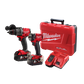 Milwaukee M18 FUEL Cordless Hammer Drill & Impact Wrench 2AB3 18V 5Ah