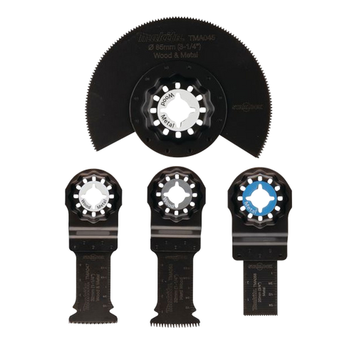 Makita Starlock Multi Tool Blade Plunge Cut Set 4pc