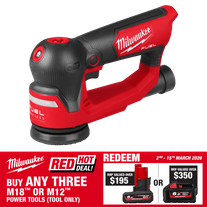 Milwaukee M12 FUEL Random Orbital Sander 75mm 12V - Bare Tool