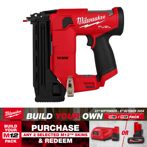 Milwaukee M12 FUEL Brad Nailer Compact 18Ga 12V - Bare Tool