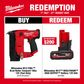 Milwaukee M12 FUEL Brad Nailer Compact 18Ga 12V - Bare Tool