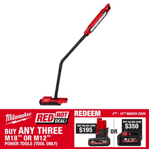 Milwaukee M18 Magnetic Boom Light 18V - Bare Tool
