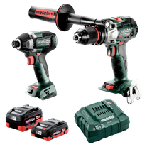 Metabo Cordless LTX Hammer Drill & LT Impact Driver Brushless 18v Kit