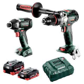 Metabo Cordless LTX Hammer Drill & LT Impact Driver Brushless 18V Kit