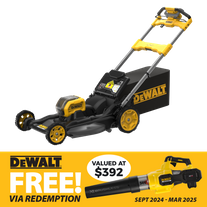 DeWalt FLEXVOLT Cordless Lawn Mower 530mm Self Propelled 54V 15Ah