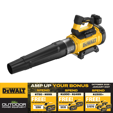 DEWALT FLEXVOLT Cordless Pro Axial Blower Brushless 54V - Bare Tool