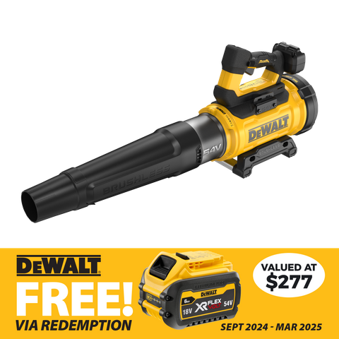 DeWalt FLEXVOLT Cordless Pro Axial Blower Brushless 54V - Bare Tool