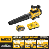 DEWALT FLEXVOLT Cordless Pro Axial Blower Brushless 54V 9Ah