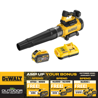 DEWALT FLEXVOLT Cordless Pro Axial Blower Brushless 54V 9Ah