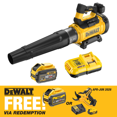DEWALT FLEXVOLT Cordless Pro Axial Blower Brushless 54V