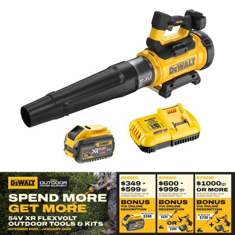 DeWalt FLEXVOLT Cordless Pro Axial Blower Brushless 54V