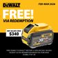 DEWALT FLEXVOLT Cordless Pro Axial Blower Brushless 54V
