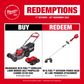 Milwaukee M18 FUEL Cordless Lawn Mower Self Propelled 530mm 2x18V 8Ah