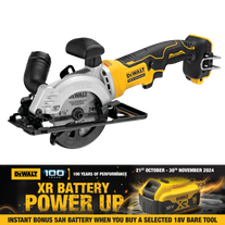 DeWalt Cordless Circular Saw Compact 115mm 18V - Bare Tool