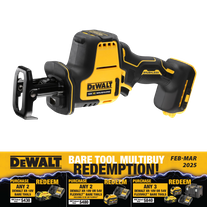 DeWalt Cordless Reciprocating Saw Compact 18V - Bare Tool