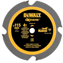 DeWalt EXTREME Circular Saw Blade PCD 115mm 4tpi