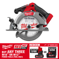 Milwaukee M18 FUEL Cordless Circular Saw 165mm 18V - Bare Tool