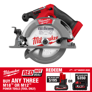 Milwaukee M18 FUEL Cordless Circular Saw 165mm 18V - Bare Tool