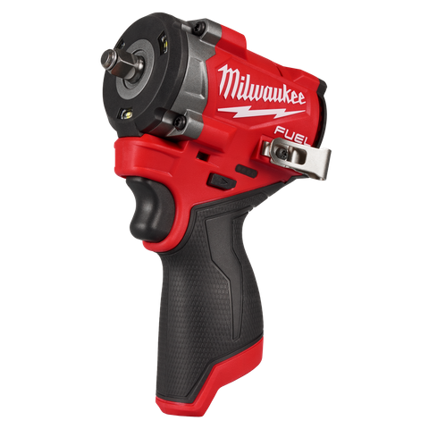 Milwaukee M12 FUEL Cordless Impact Wrench Stubby Gen2 3/8in 12V - Bare Tool