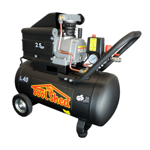 ToolShed Direct Drive Compressor 2.5hp 40L 6.8CFM