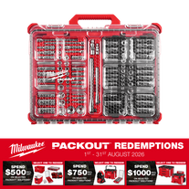 Milwaukee Socket Sets Metric/SAE 1/4in & 3/8in Dr 106pc