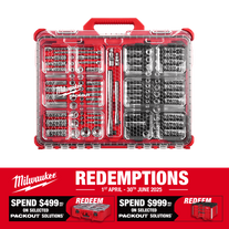 Milwaukee Socket Sets Metric/SAE 1/4in & 3/8in Dr 106pc